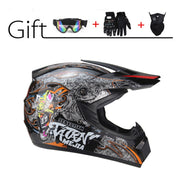 Off-Road Full Face Moto Helmet - Blue Force Sports