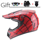 Off-Road Full Face Moto Helmet - Blue Force Sports