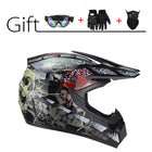 Off-Road Full Face Moto Helmet - Blue Force Sports
