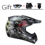 Off-Road Full Face Moto Helmet - Blue Force Sports