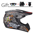 Off-Road Full Face Moto Helmet - Blue Force Sports