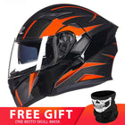 Motorcycle Racing Helmet - Blue Force Sports