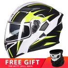 Motorcycle Racing Helmet - Blue Force Sports