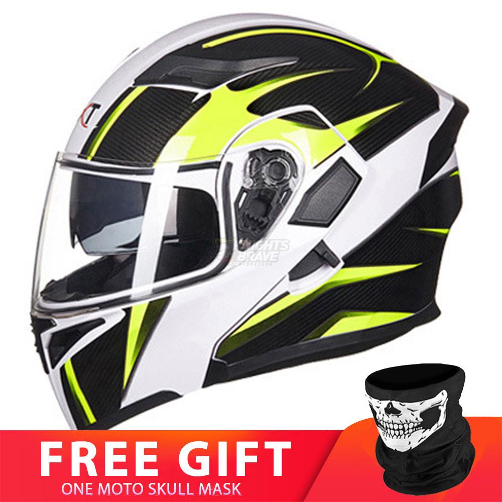 Motorcycle Racing Helmet - Blue Force Sports