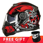 Motorcycle Racing Helmet - Blue Force Sports