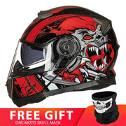 Motorcycle Racing Helmet - Blue Force Sports