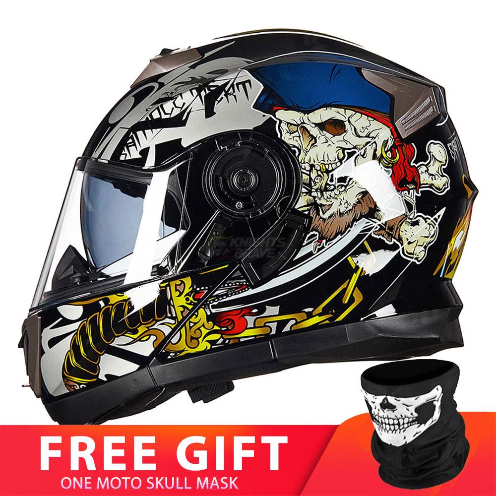 Motorcycle Racing Helmet - Blue Force Sports