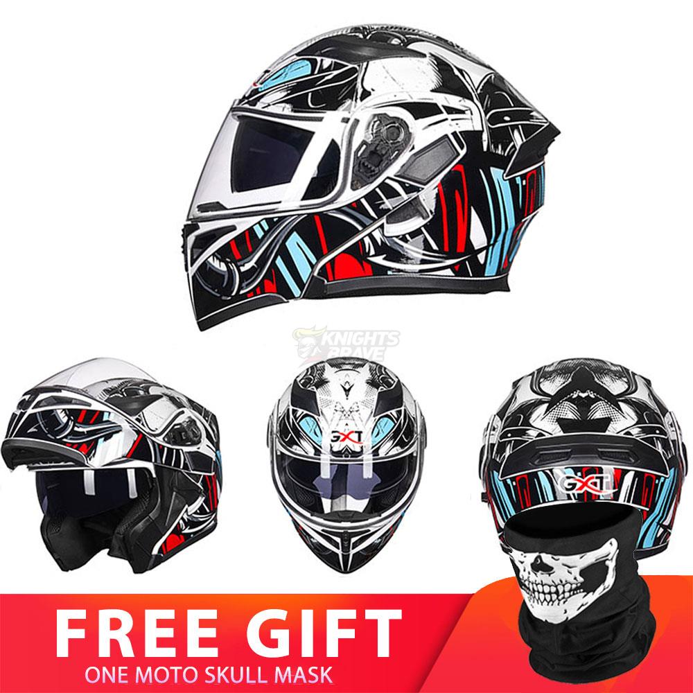 Motorcycle Racing Helmet - Blue Force Sports