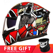 Motorcycle Racing Helmet - Blue Force Sports