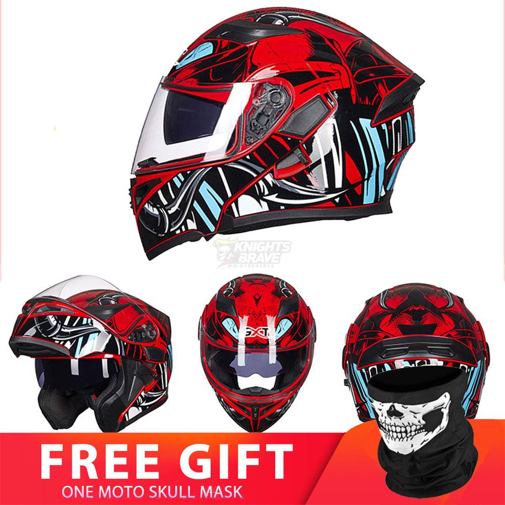 Motorcycle Racing Helmet - Blue Force Sports