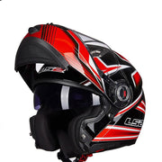 Flip Up Moto Helmet - Blue Force Sports