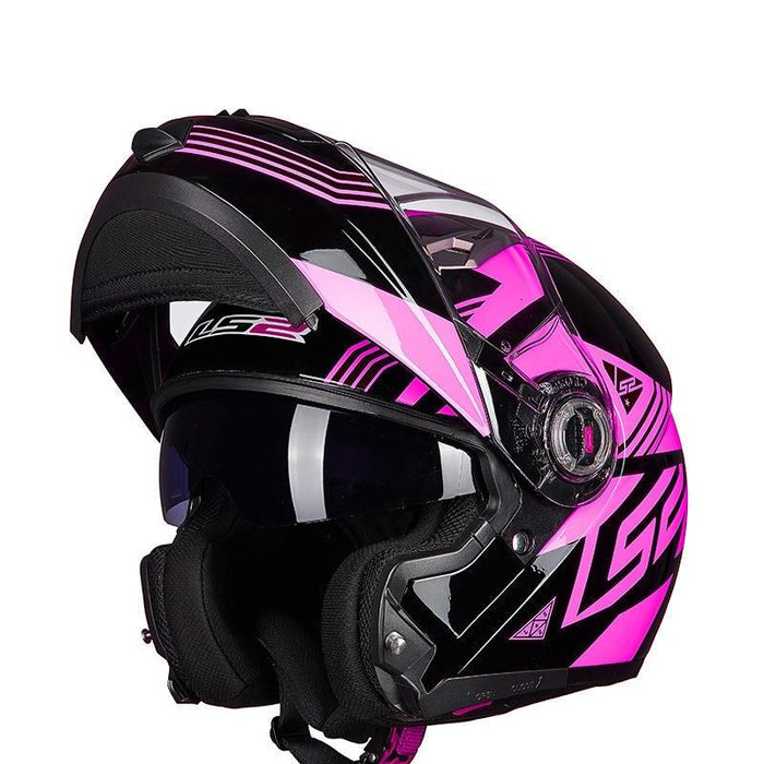 Flip Up Moto Helmet - Blue Force Sports