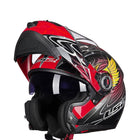 Flip Up Moto Helmet - Blue Force Sports