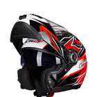 Flip Up Moto Helmet - Blue Force Sports