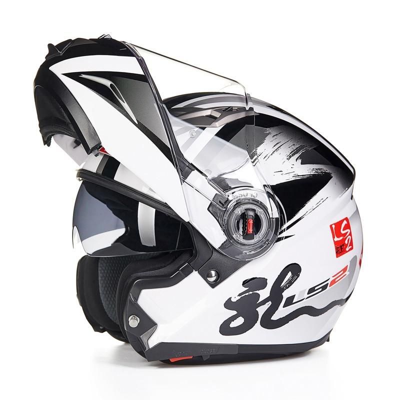 Flip Up Moto Helmet - Blue Force Sports