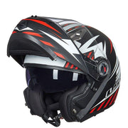 Flip Up Moto Helmet - Blue Force Sports