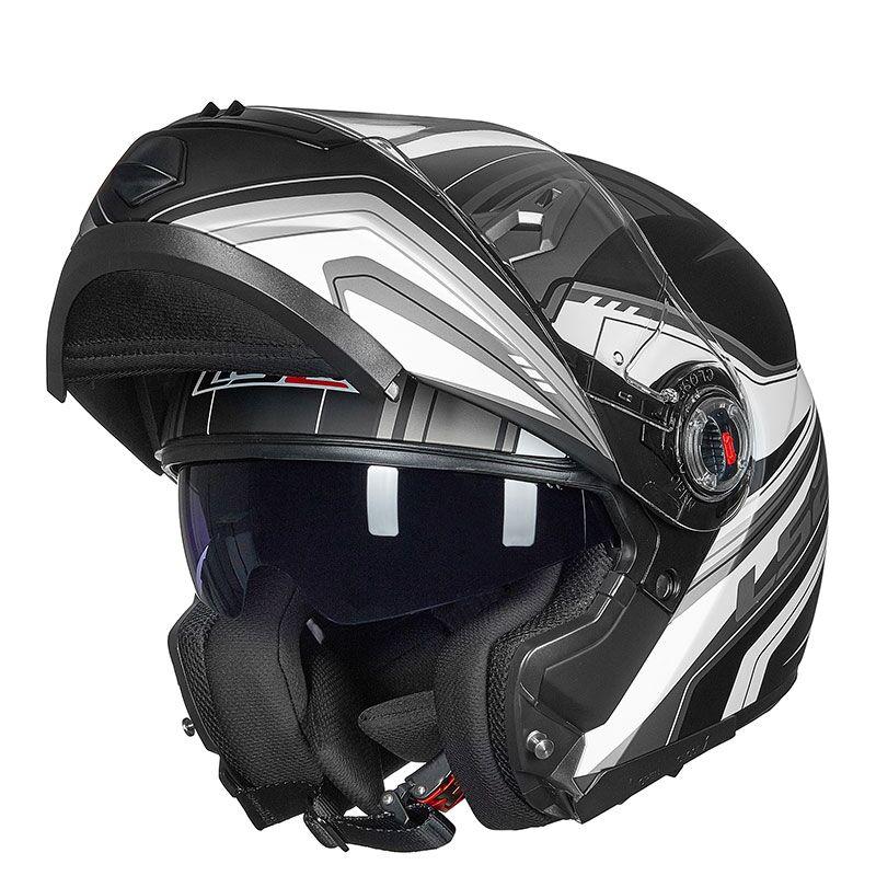 Flip Up Moto Helmet - Blue Force Sports