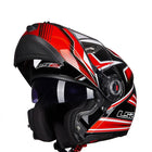 Flip Up Moto Helmet - Blue Force Sports