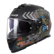 Unisex Full Face Motorcycle Helmet - Blue Force Sports