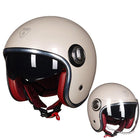 Retro Moto Helmet - Blue Force Sports