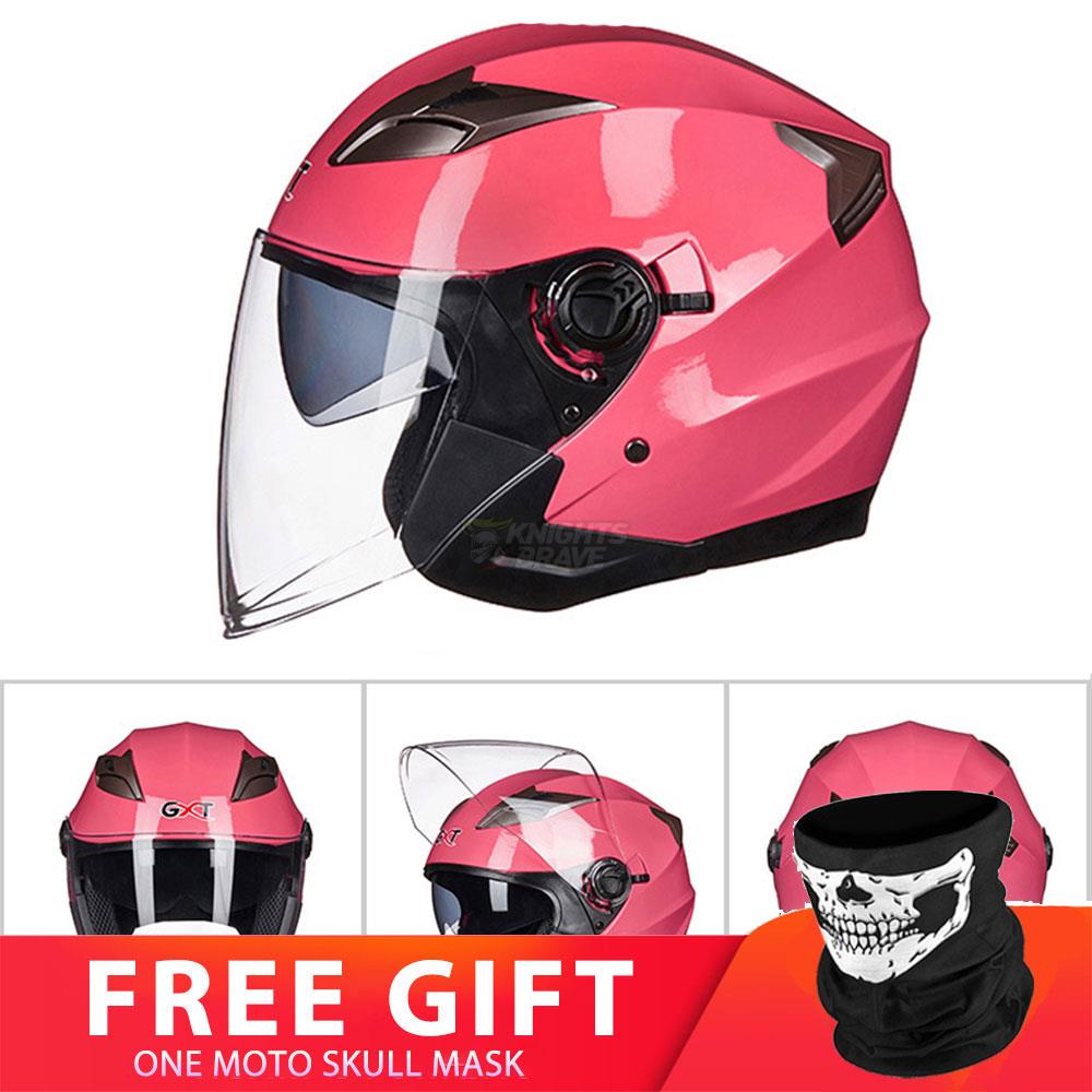 Motorcycle Double Lens Helmet - Blue Force Sports