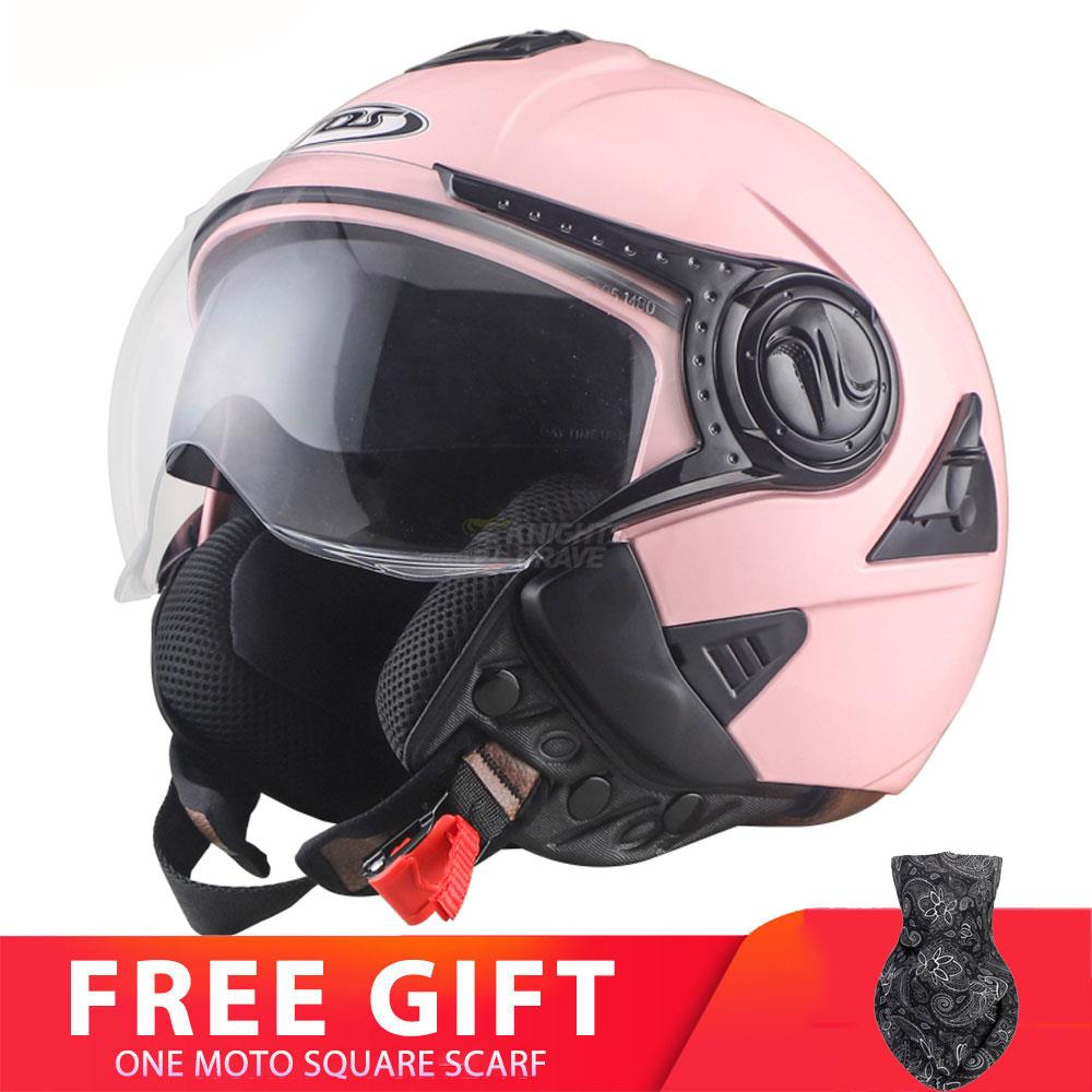 Motorcycle Double Lens Helmet - Blue Force Sports
