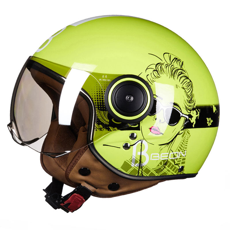 Motorcycle Colorful Helmet - Blue Force Sports
