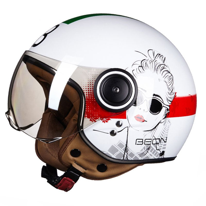 Motorcycle Colorful Helmet - Blue Force Sports
