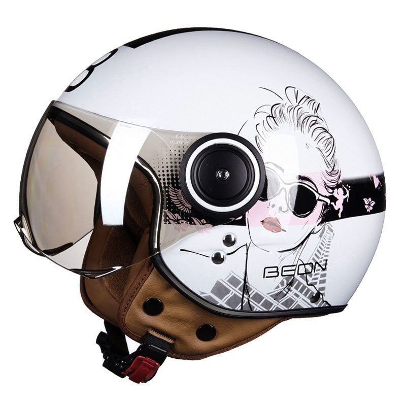 Motorcycle Colorful Helmet - Blue Force Sports