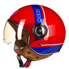 Motorcycle Colorful Helmet - Blue Force Sports