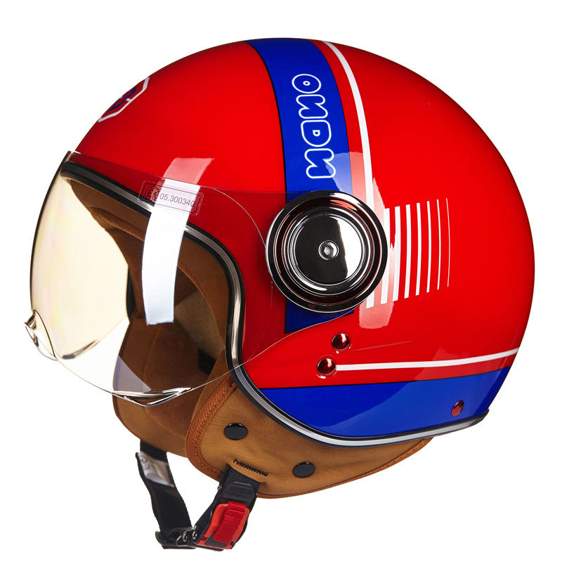 Motorcycle Colorful Helmet - Blue Force Sports