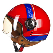 Motorcycle Colorful Helmet - Blue Force Sports