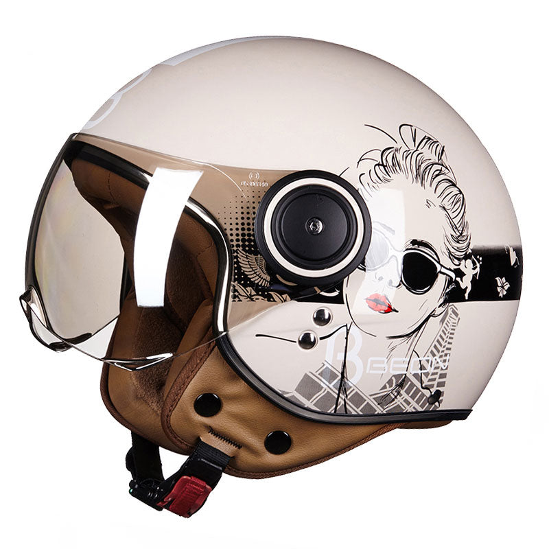 Motorcycle Colorful Helmet - Blue Force Sports