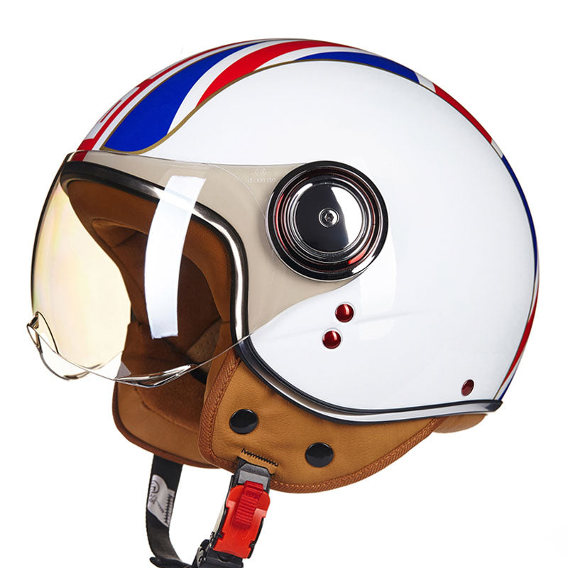 Motorcycle Colorful Helmet - Blue Force Sports