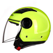 Half Face Moto Helmet - Blue Force Sports