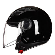 Half Face Moto Helmet - Blue Force Sports