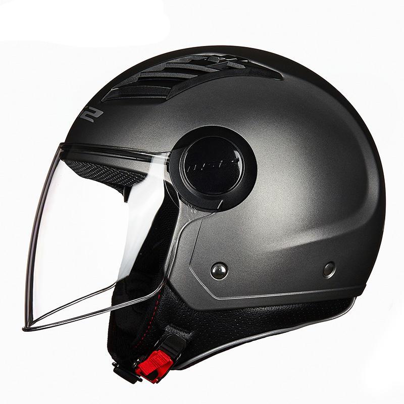 Half Face Moto Helmet - Blue Force Sports