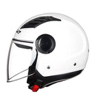 Half Face Moto Helmet - Blue Force Sports