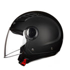 Half Face Moto Helmet - Blue Force Sports