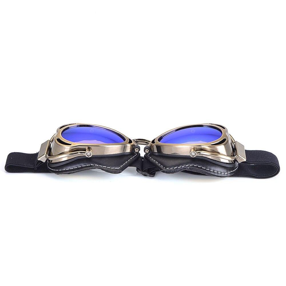 MTB Motorcycle Vintage Goggles - Blue Force Sports
