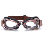 MTB Motorcycle Vintage Goggles - Blue Force Sports