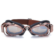 MTB Motorcycle Vintage Goggles - Blue Force Sports