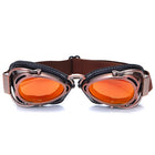 MTB Motorcycle Vintage Goggles - Blue Force Sports