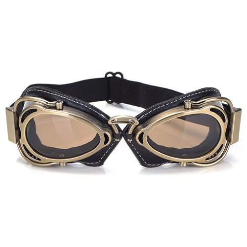 MTB Motorcycle Vintage Goggles - Blue Force Sports