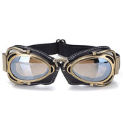 MTB Motorcycle Vintage Goggles - Blue Force Sports