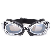MTB Motorcycle Vintage Goggles - Blue Force Sports