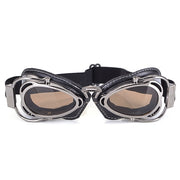 MTB Motorcycle Vintage Goggles - Blue Force Sports