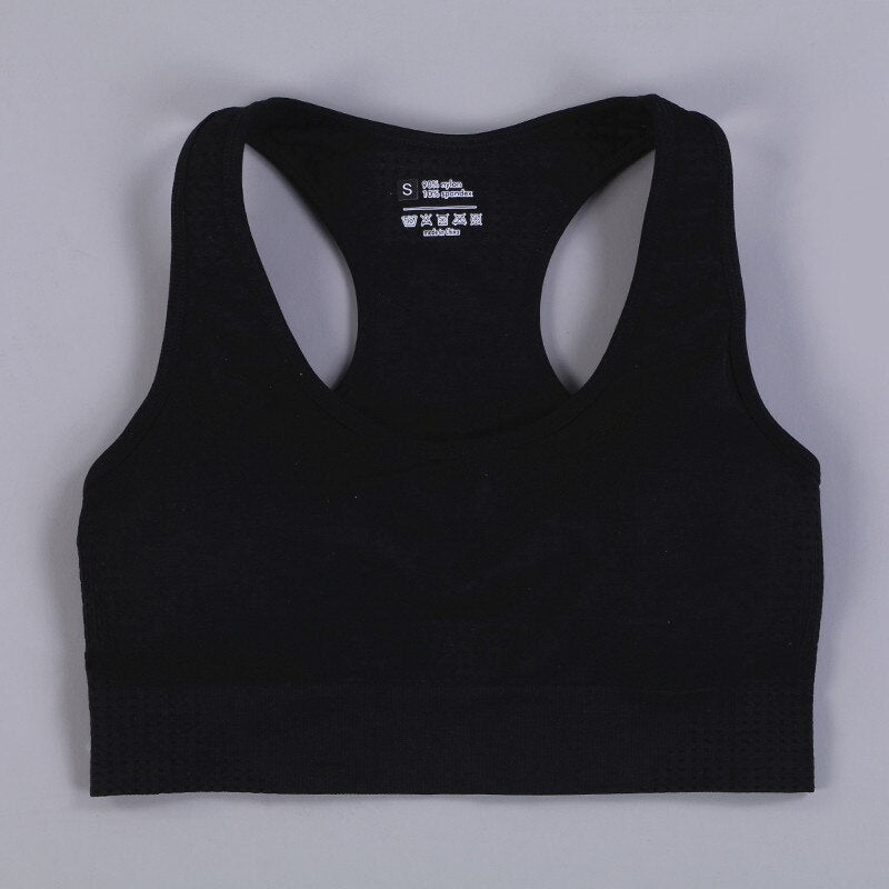 Women's Seamless Workout Top - Blue Force Sports