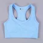 Women's Seamless Workout Top - Blue Force Sports