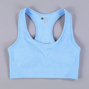Women's Seamless Workout Top - Blue Force Sports